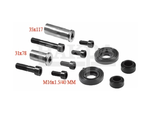 -MERITOR-FREN KALİPER TOZ LASTİK VE PERNO TAKIMI